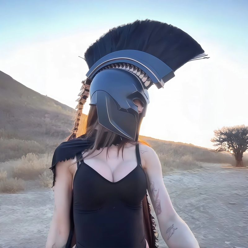 The Odyssey Agamemnon Helmet A - Cosplay Prop Display review and price