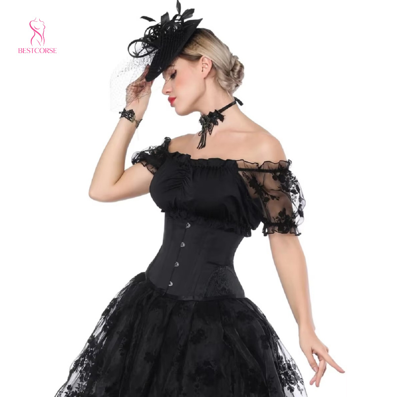 XXS Hourglass Short Torso Goth - Boning Corset Steel review and price
