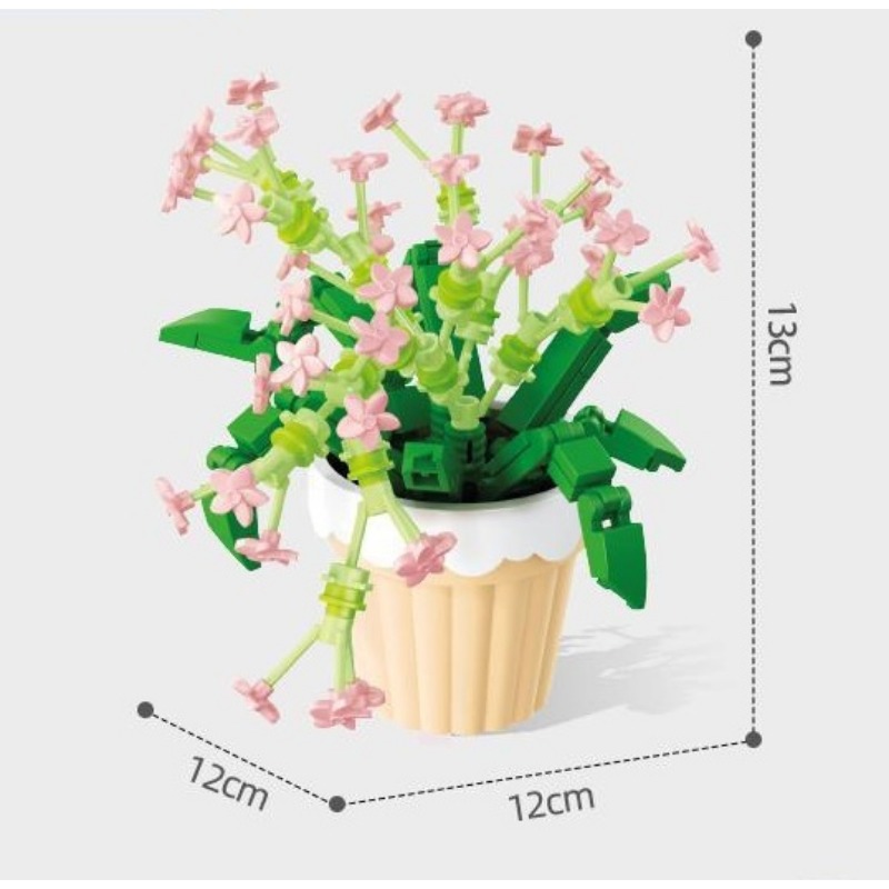 Building Block Potted Flower M - Cosplay Prop Display review and price